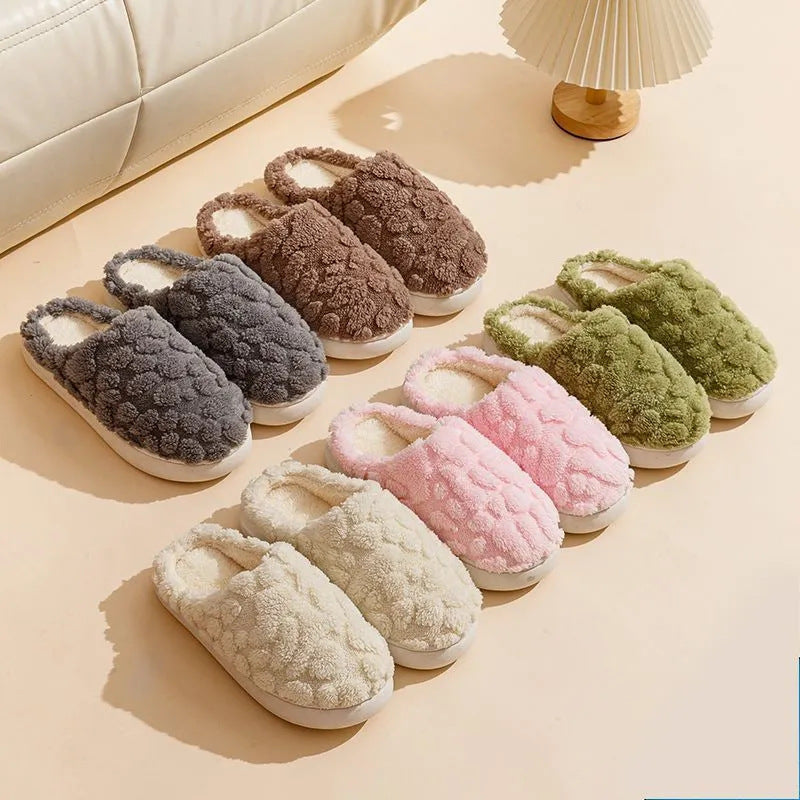 ✨ CozyFur Winter Plush Slippers ✨