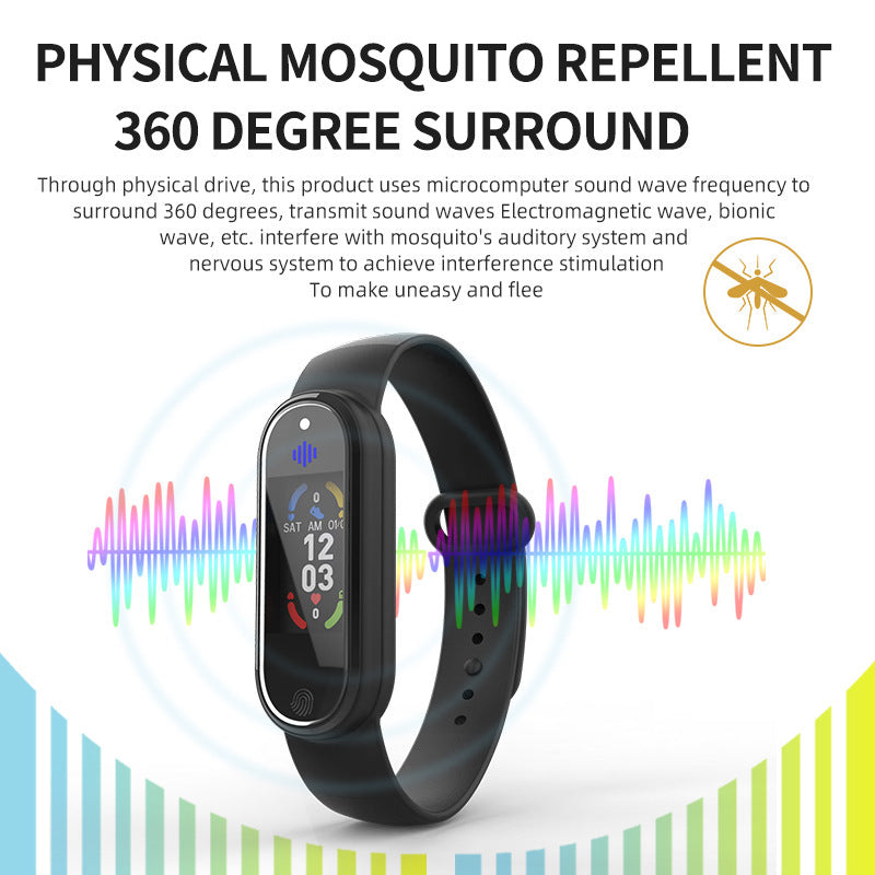 💖 BuzzOff™ Ultrasonic Mosquito Bracelet🤍