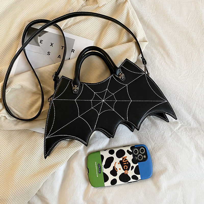 🕸️ Haunted Chic Spider-Web Shoulder Bag ✨