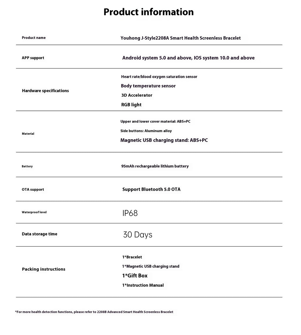 Smart Sports Bracelet | Heart Rate Monitor