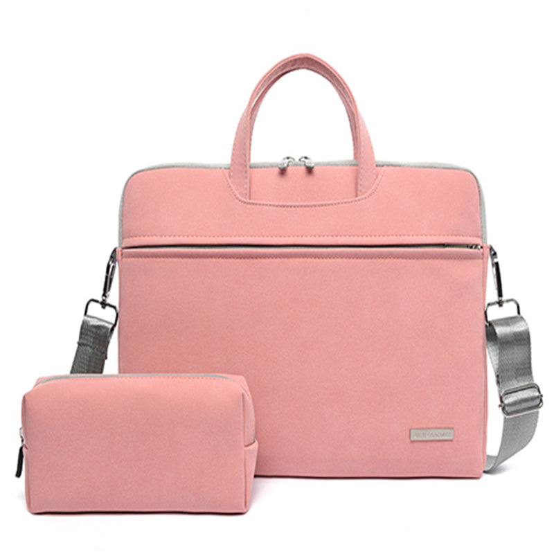 PU Leather Women Laptop Bag Notebook