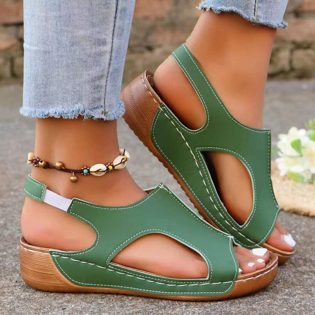 Casual Fish Mouth Shoes For Women