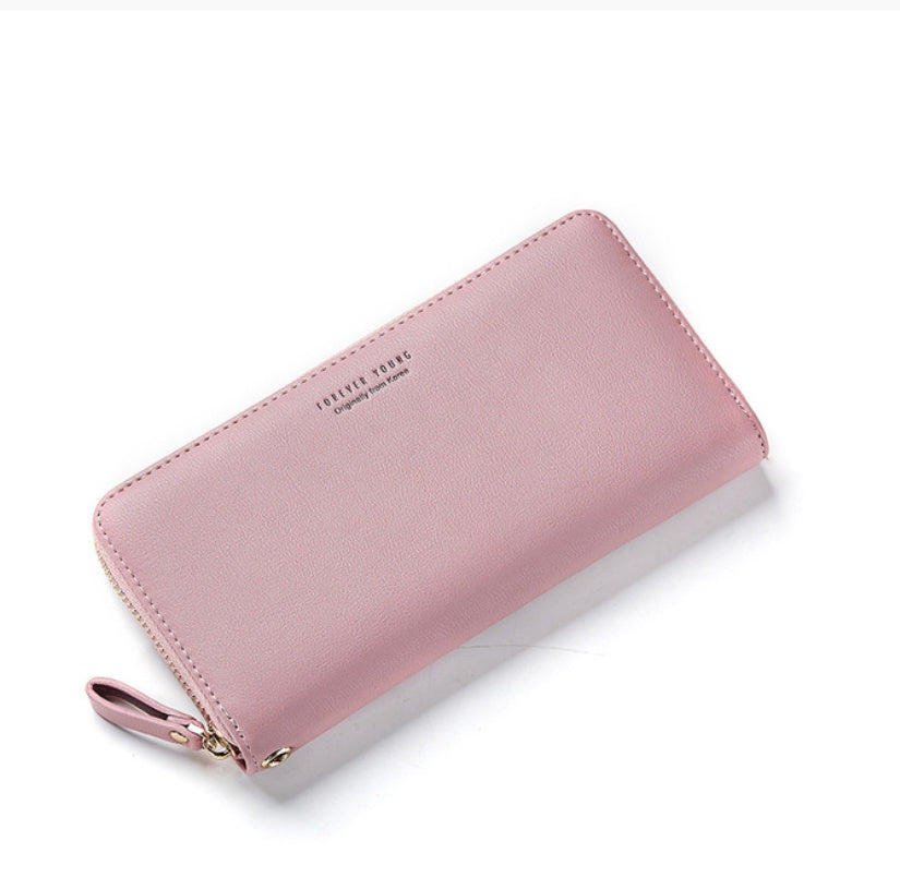 💎 Velora Luxe Zipper Phone Wallet💖