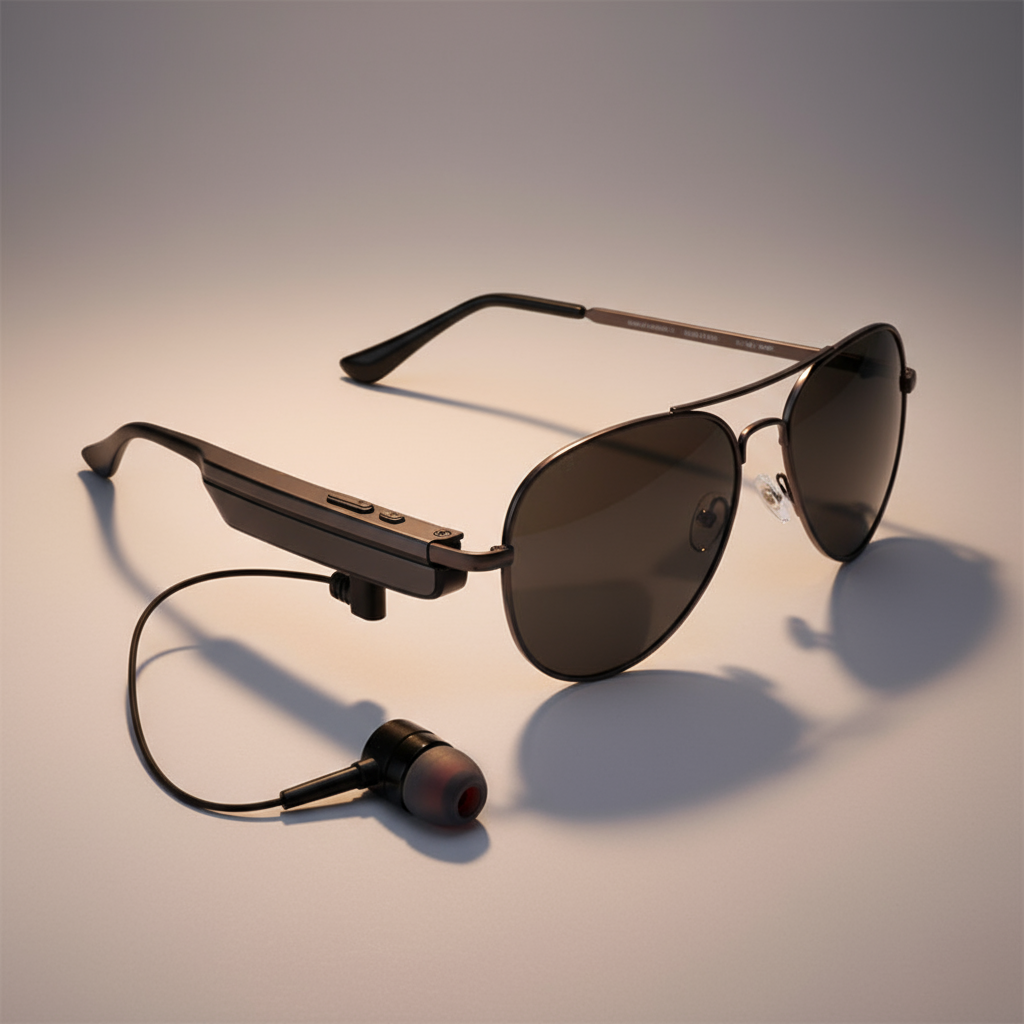 😎 Smart Bluetooth Sunglasses | 🎧 Music + 📞 Calls + ☀️ UV Protection ✨