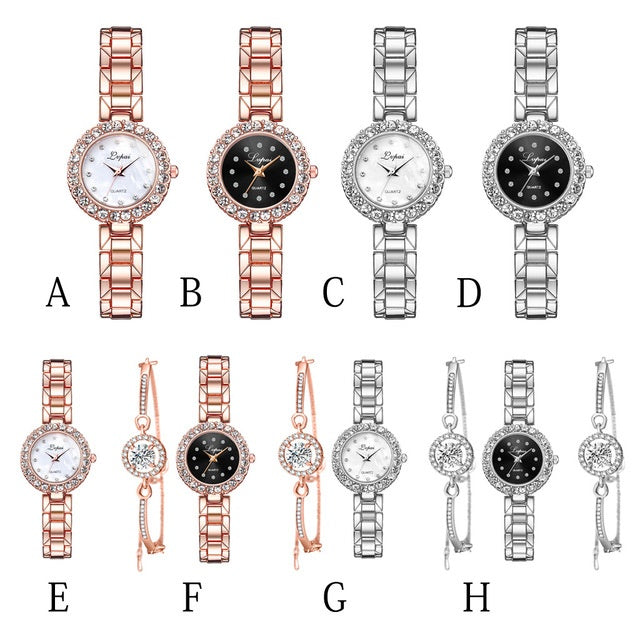 💎✨ Women’s Luxury Bracelet Watch ⌚🌸