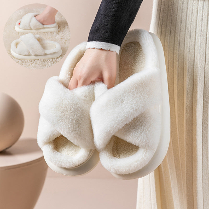 🩷 CozyCriss™ Fuzzy Home Slippers