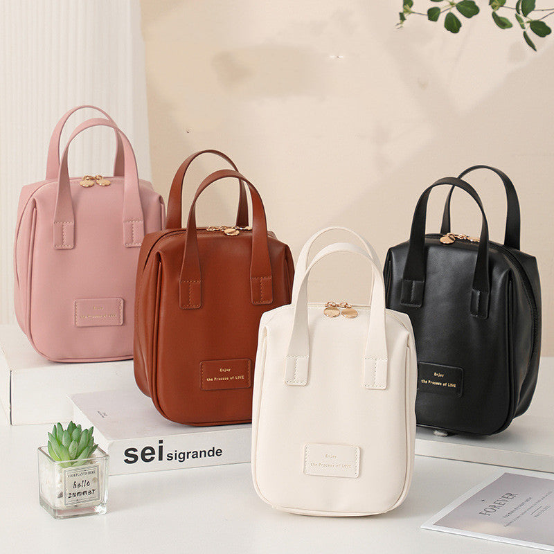 💼✨ Elegant Shell Cosmetic Bag