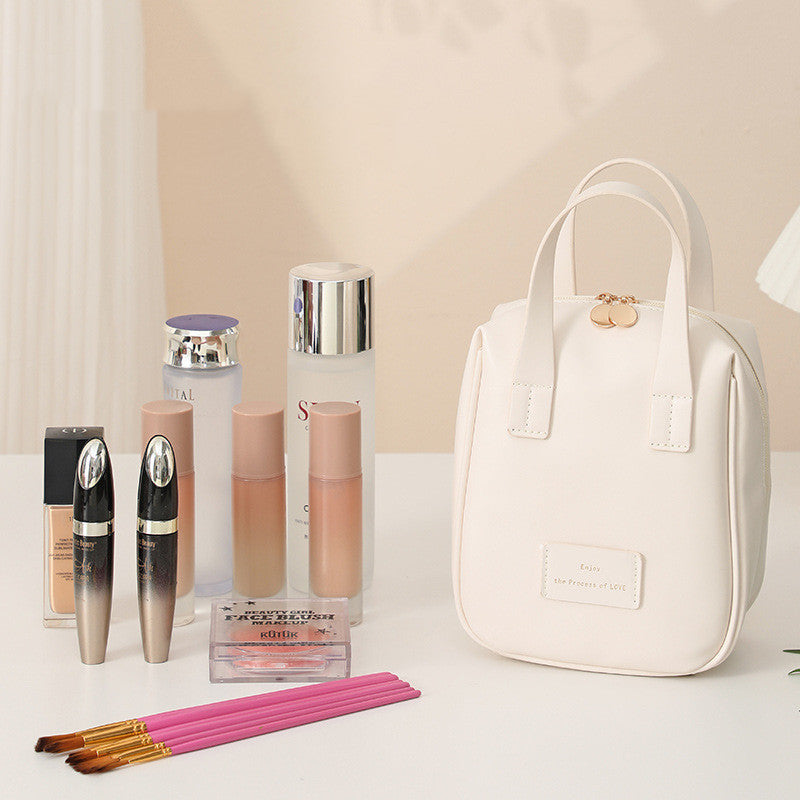 💼✨ Elegant Shell Cosmetic Bag
