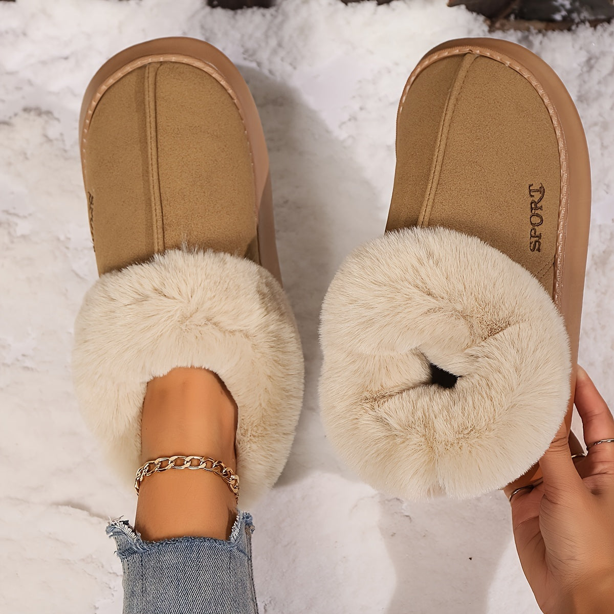 ❄️ Cozy Plush Indoor Winter Slippers ✨
