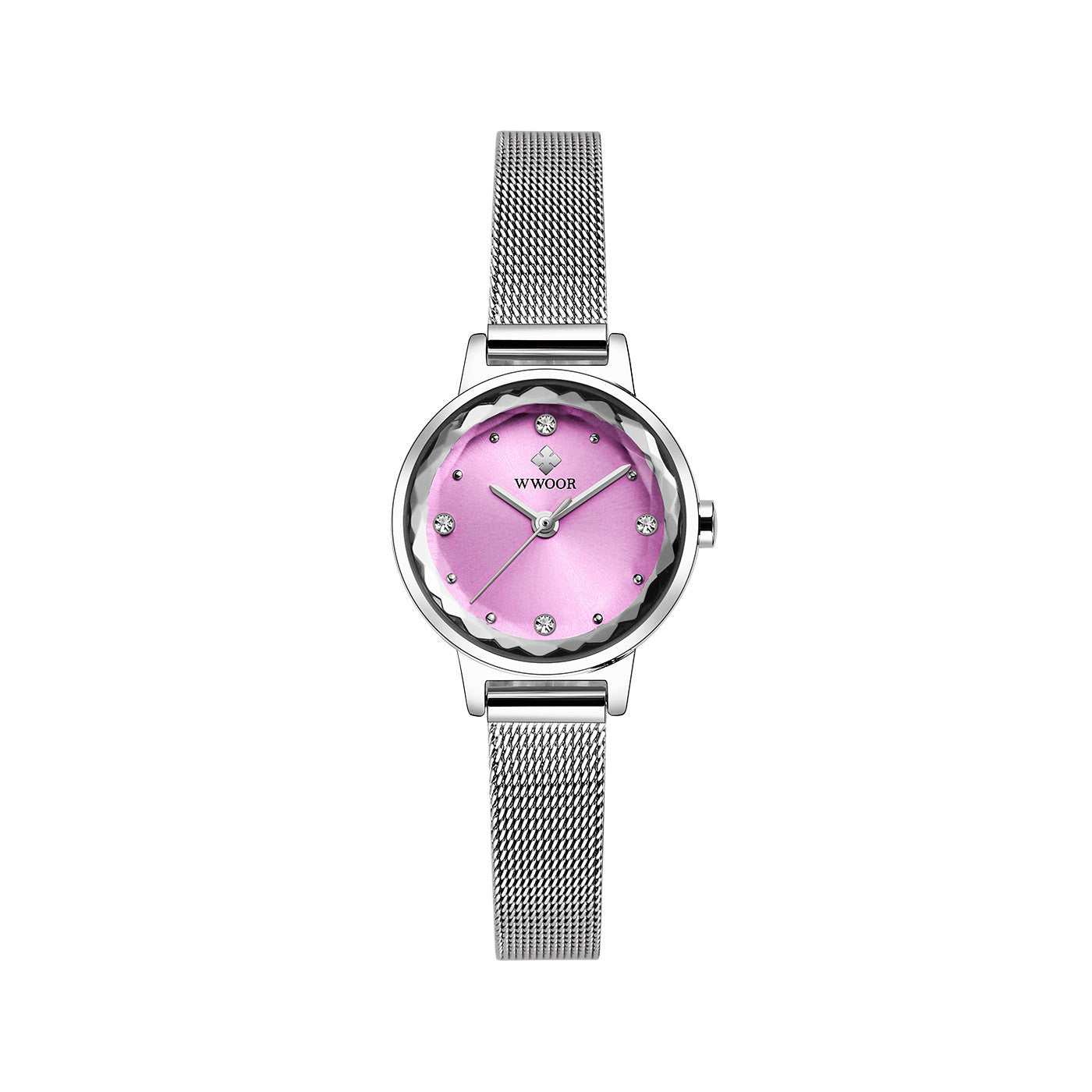 Glamora™ Elegant Women’s Quartz Watch – Luxury Mesh Strap Design”
