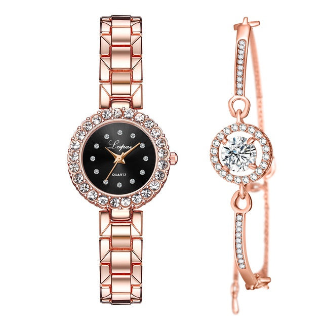 💎✨ Women’s Luxury Bracelet Watch ⌚🌸