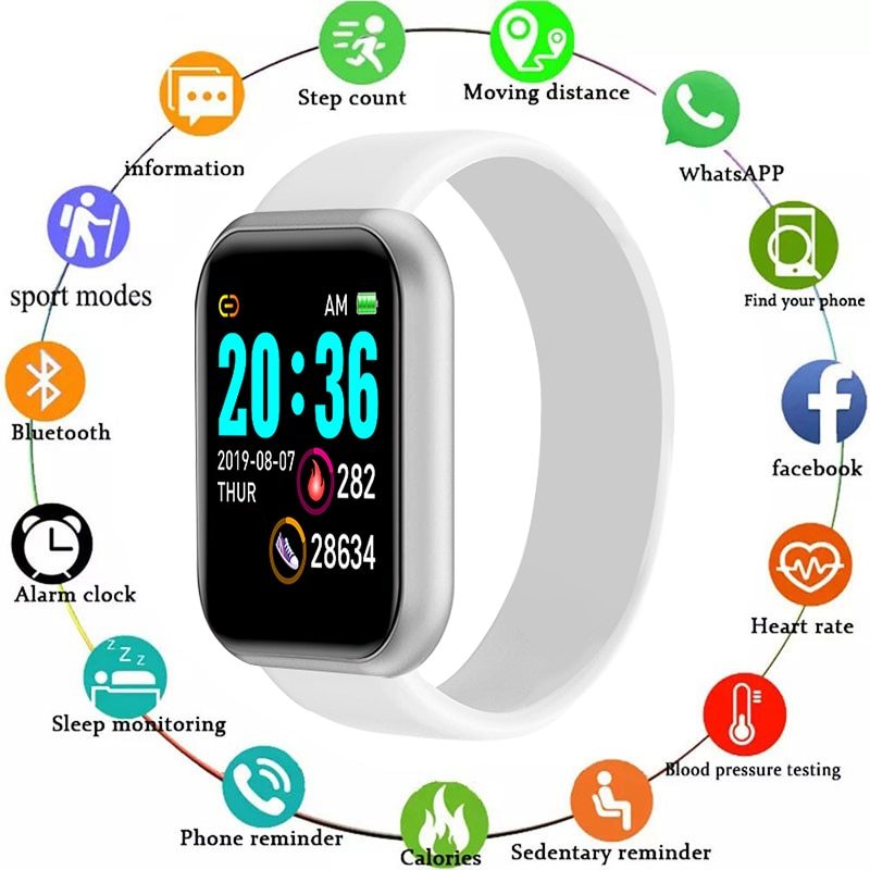 💎 Y68 FitPro™ Smart Bracelet Watch