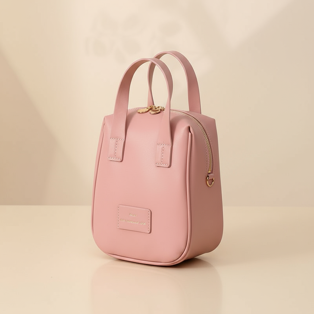 💼✨ Elegant Shell Cosmetic Bag