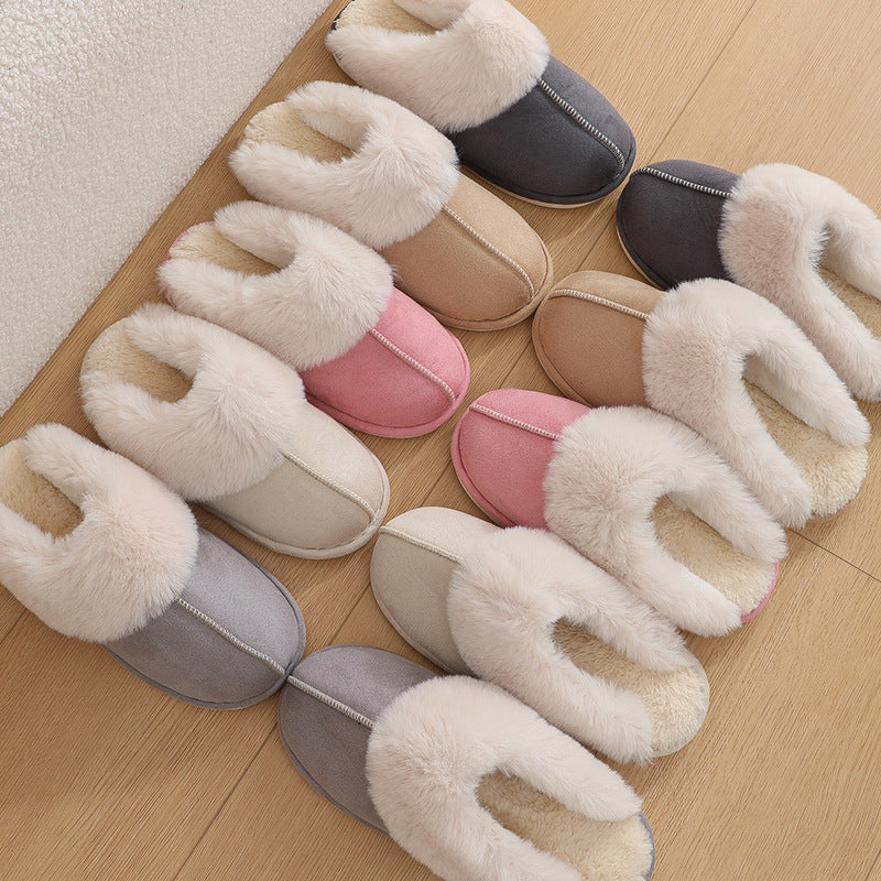 ✨ Cozy Winter Plush Slippers
