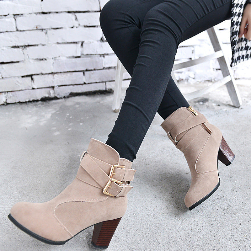 🌟👢 Urban Chic Winter Heel Boots 👢🌟