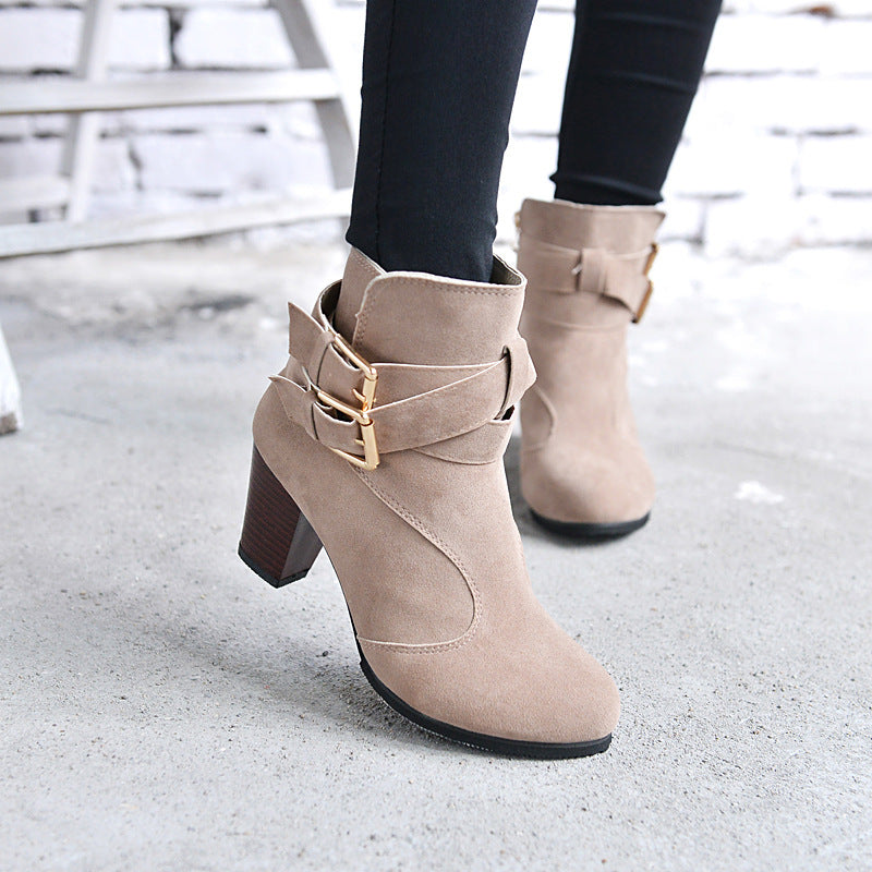 🌟👢 Urban Chic Winter Heel Boots 👢🌟