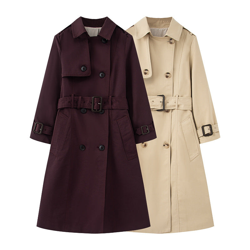 🧥✨ Classic British Trench Coat 🇬🇧💫