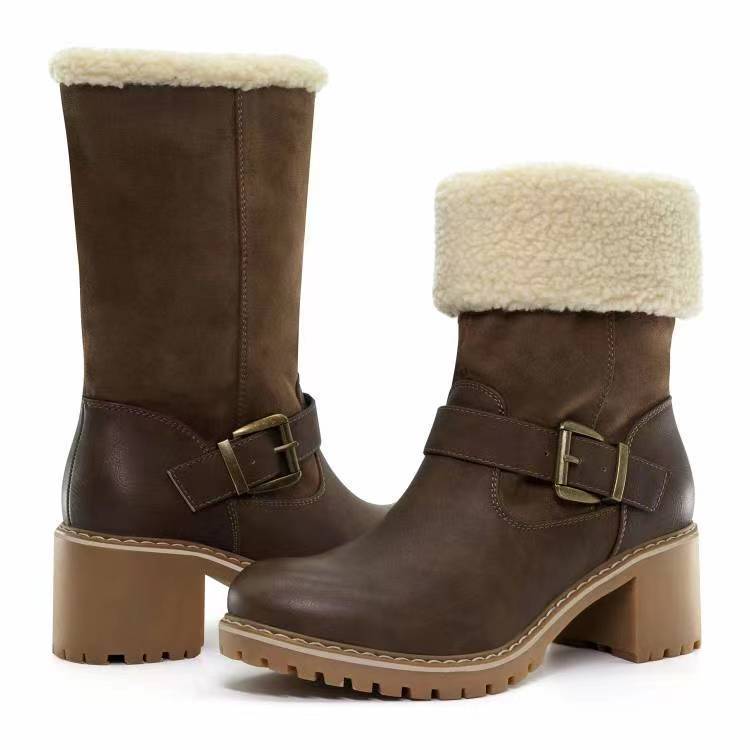 👉 Warm Western Winter Boots