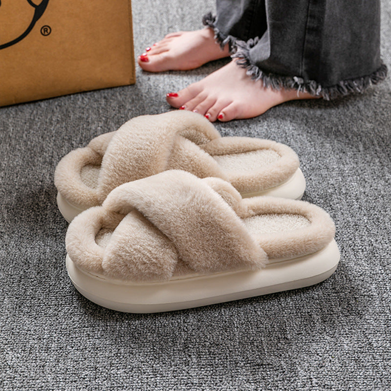 🩷 CozyCriss™ Fuzzy Home Slippers