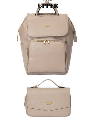 Stylish Women PU Leather Backpack – Square Vertical Design ✅