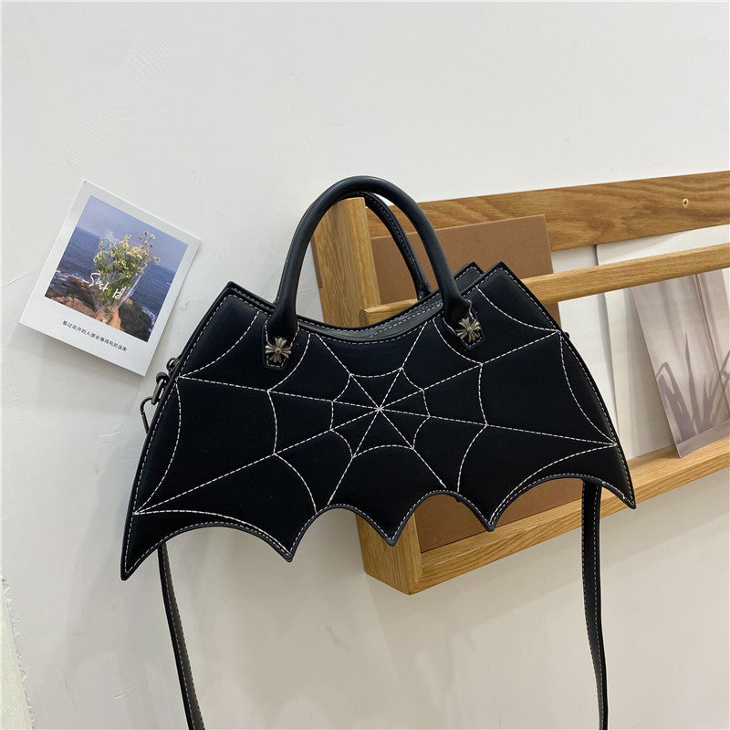 🕸️ Haunted Chic Spider-Web Shoulder Bag ✨
