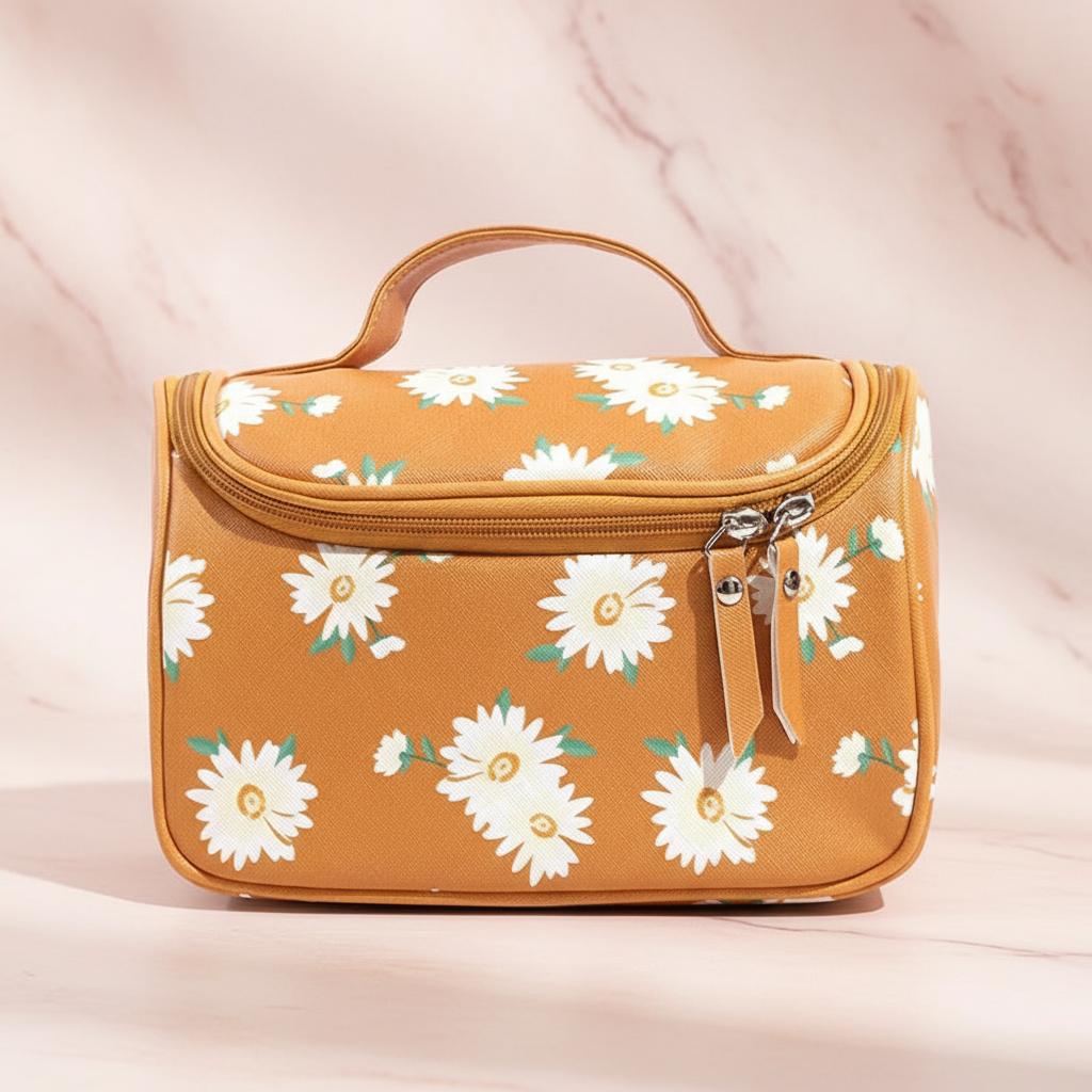 🌸 Blooming Beauty Cosmetic Cube 🖤💖🧡