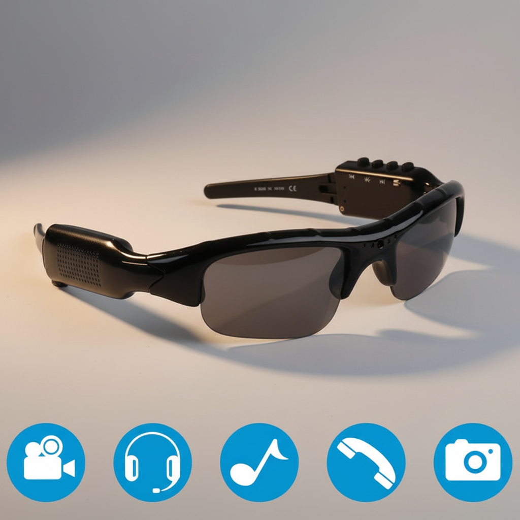 😎 Bluetooth Smart Sunglasses – Music & Calls in Style 🎶