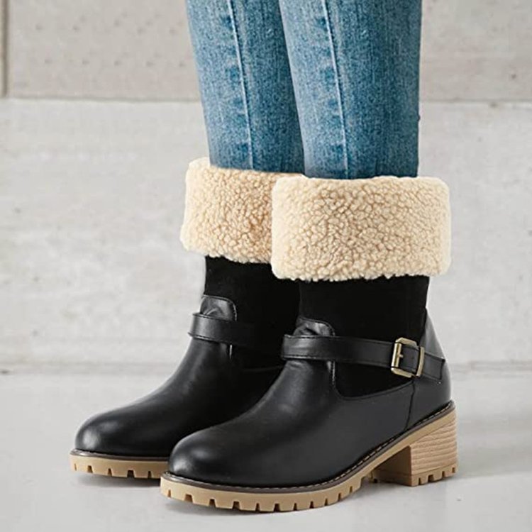 👉 Warm Western Winter Boots