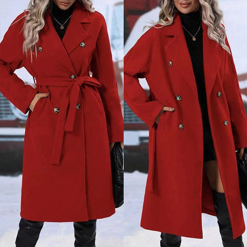 🧥❄️ Chic Women’s Winter Trench 💖✨