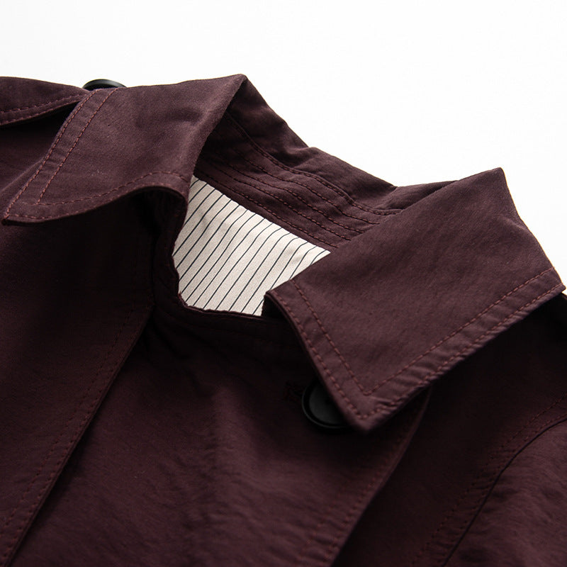 🧥✨ Classic British Trench Coat 🇬🇧💫