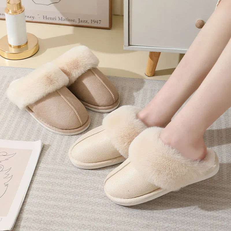 ✨ Cozy Winter Plush Slippers