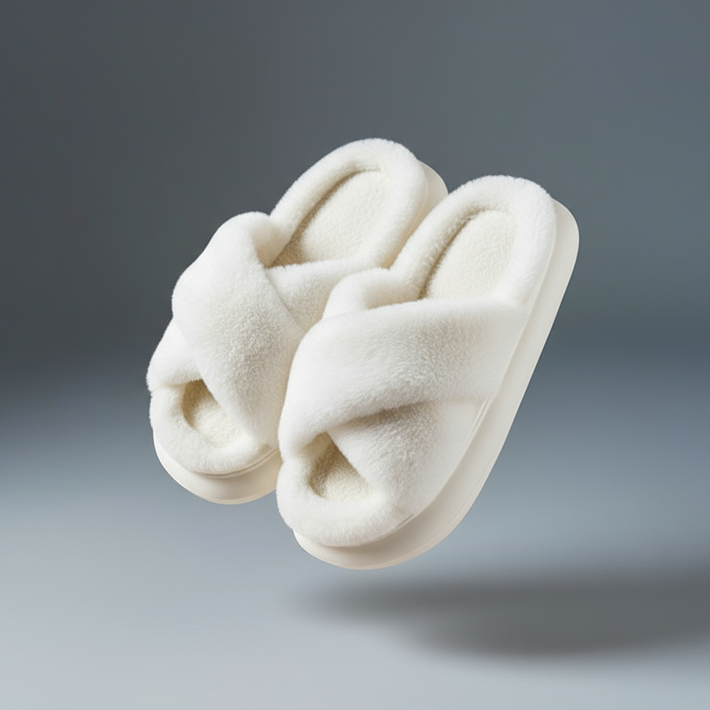 🩷 CozyCriss™ Fuzzy Home Slippers