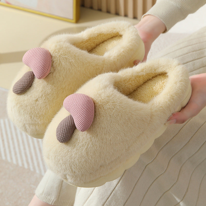 🍄 PlushMush™ Furry Home Slippers💖