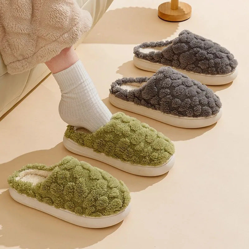 ✨ CozyFur Winter Plush Slippers ✨