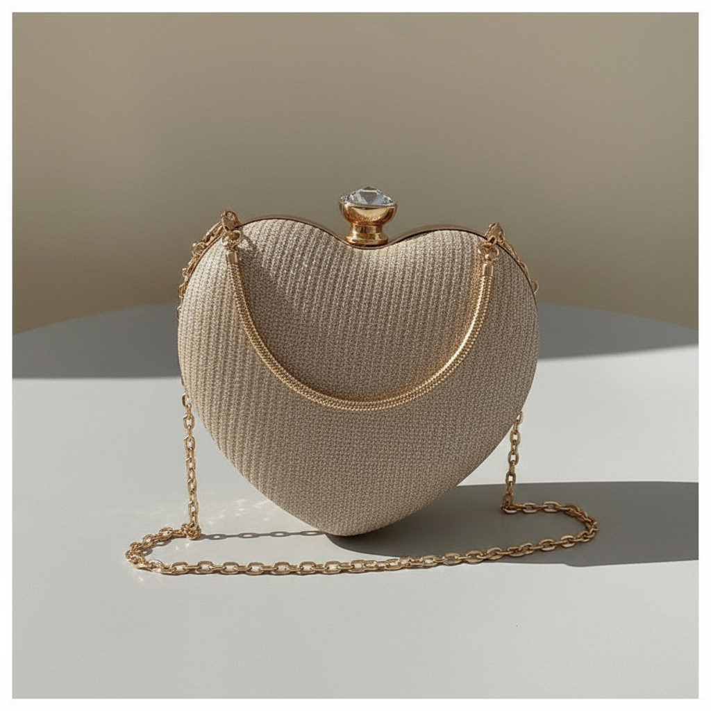 💖 Heart of Glam Luxury Clutch ✨