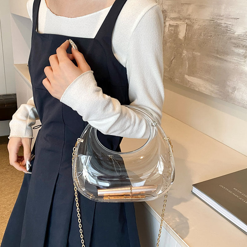 ✨ Acrylic Crescent Mini Chain Bag ✨