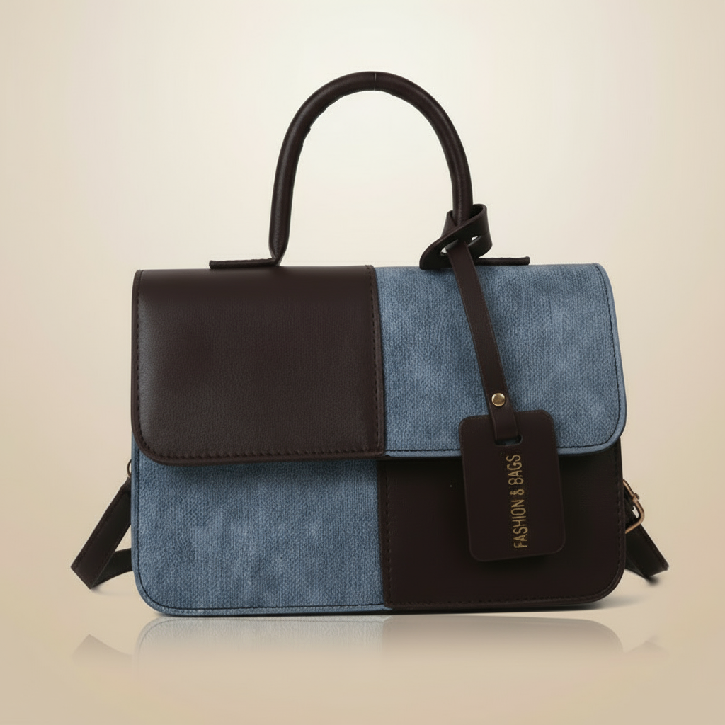 🖤✨ Urban Stitch PU Shoulder Bag💝