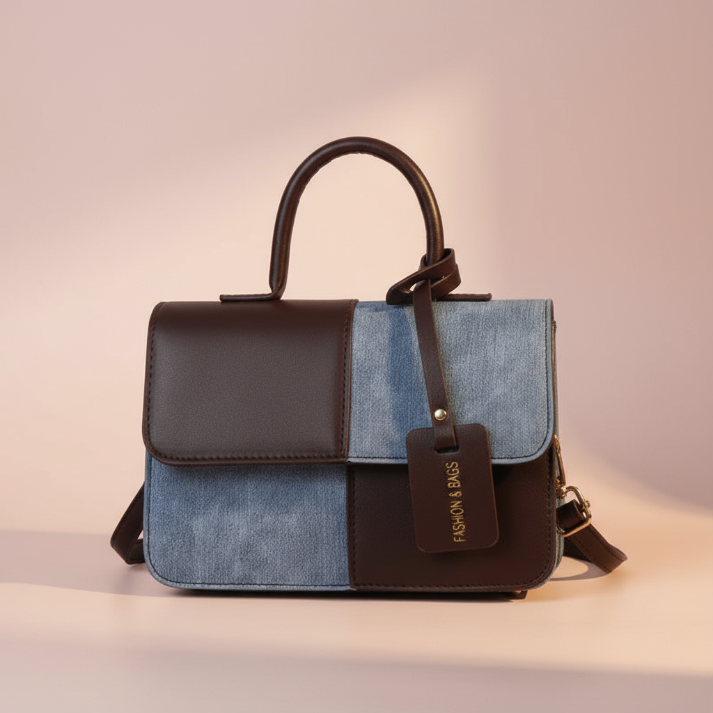 🖤✨ Urban Stitch PU Shoulder Bag💝