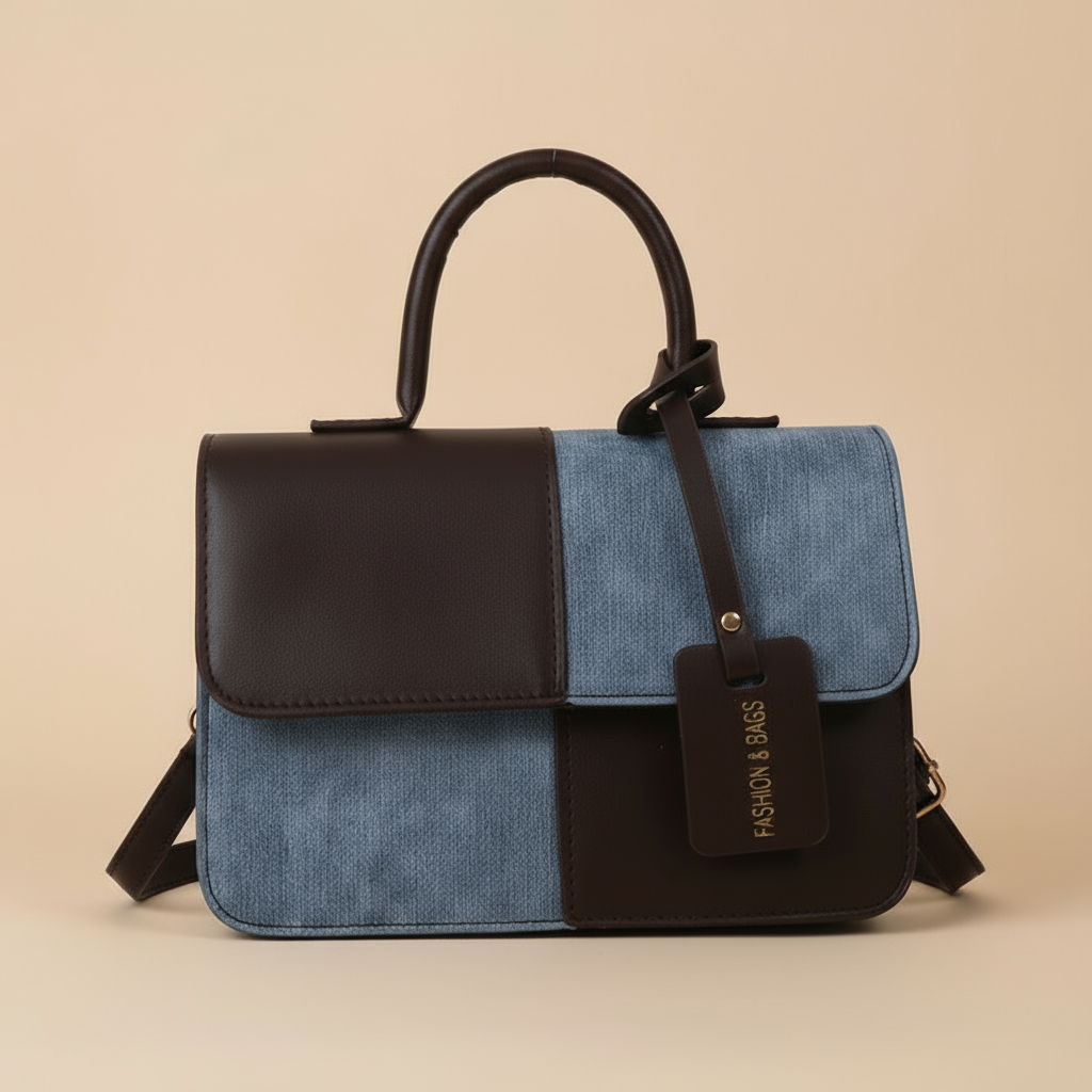 🖤✨ Urban Stitch PU Shoulder Bag💝