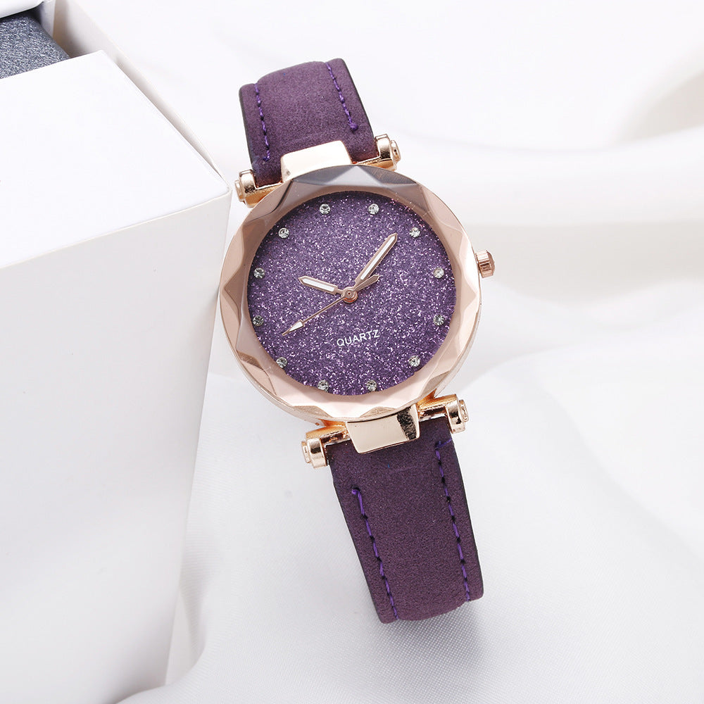 🌙✨ Midnight Shimmer Women’s Watch 💫