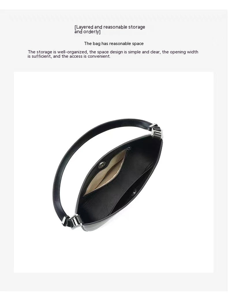 Glamora Genuine Leather Dumpling Shoulder Bag