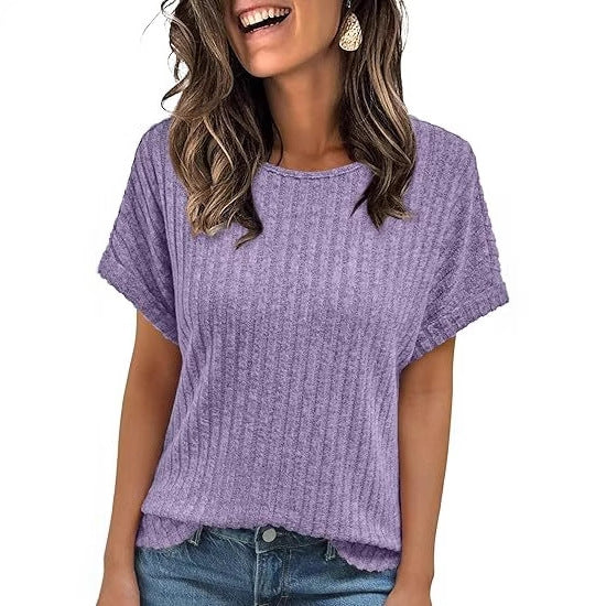 Casual Short-sleeved T-shirt For Women