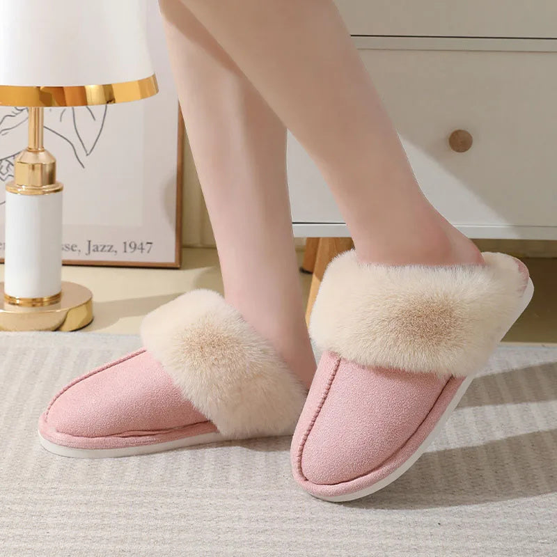 ✨ Cozy Winter Plush Slippers
