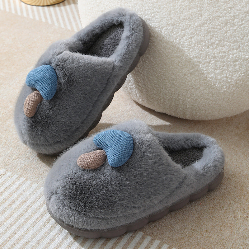 🍄 PlushMush™ Furry Home Slippers💖