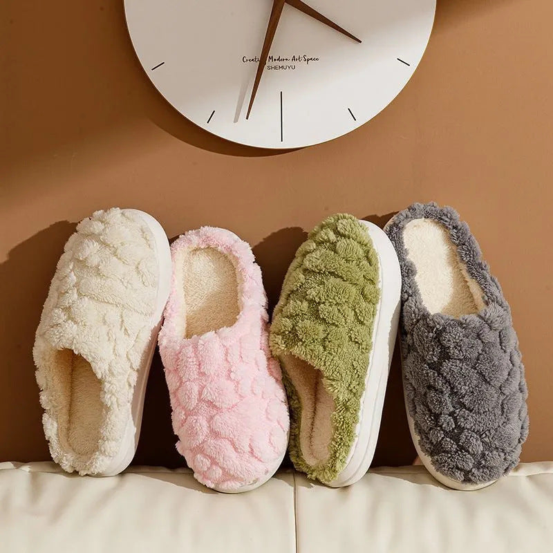 ✨ CozyFur Winter Plush Slippers ✨