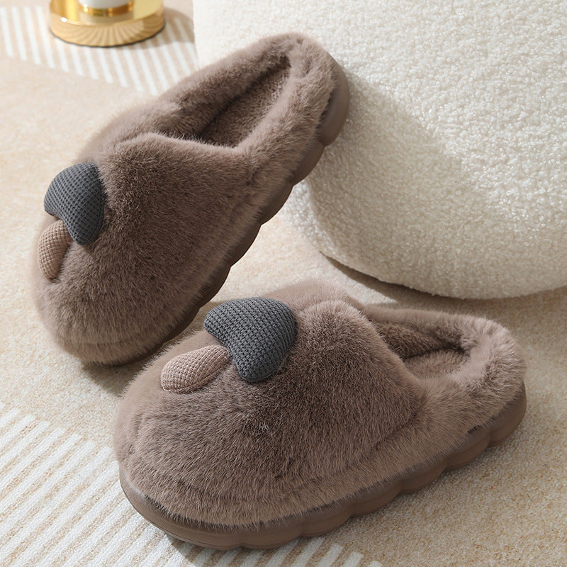 🍄 PlushMush™ Furry Home Slippers💖