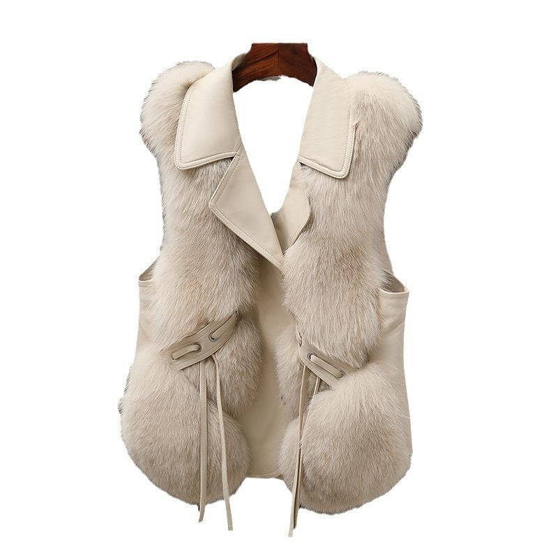 💖🧥 VeluMist™ Faux Fur Patchwork Vest ❄️
