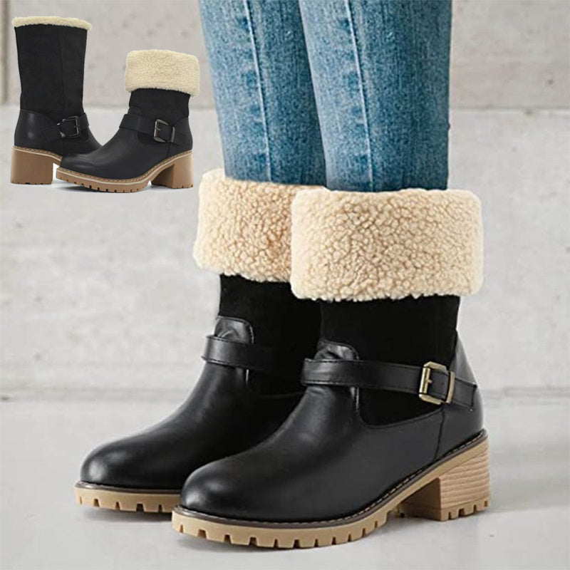 👉 Warm Western Winter Boots