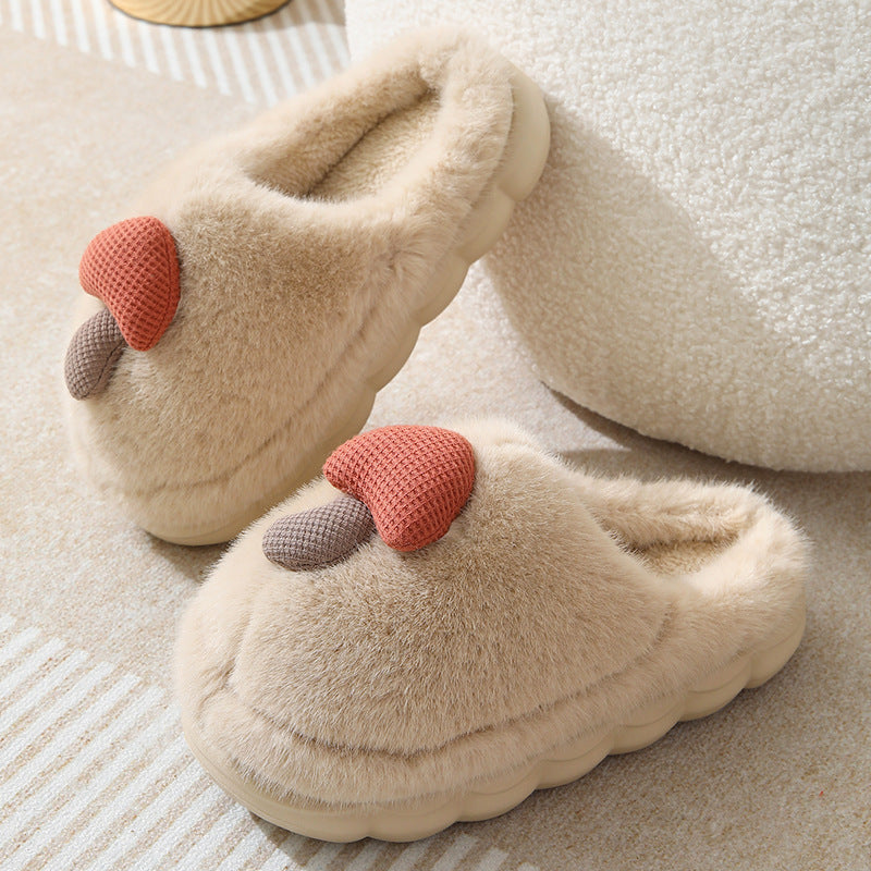 🍄 PlushMush™ Furry Home Slippers💖