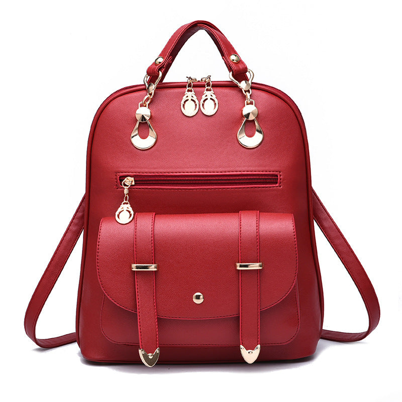 🎒 Stylish PU Leather Backpack